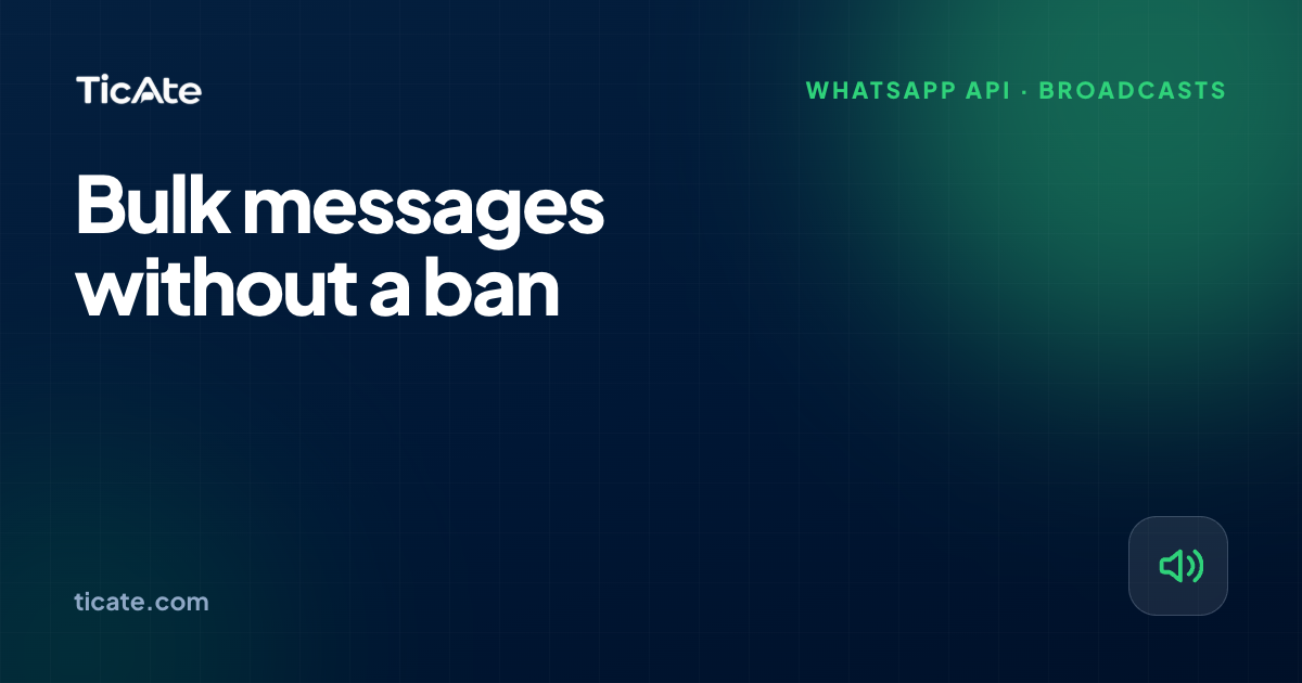 Sending bulk WhatsApp messages in India without getting your number banned